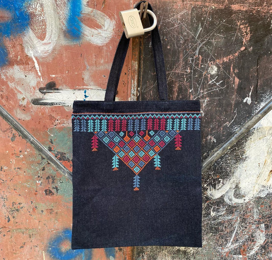 Palestinian Embroidery Tote Bag- Pattern