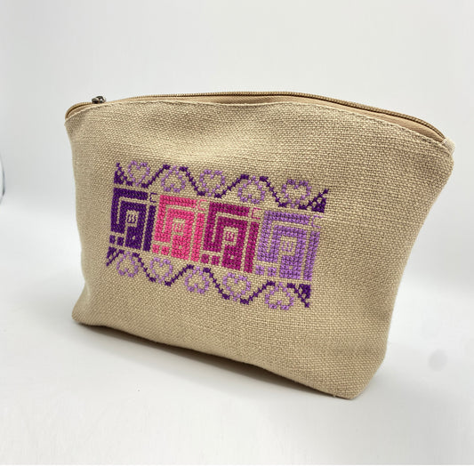 Palestinian Embroidered Mom Pouch